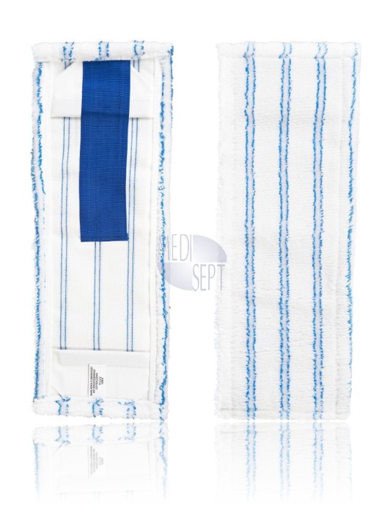 Nakładka mopa płaskiego, mikrofaza do gruntowego czyszczenia AKC-0005 40cm