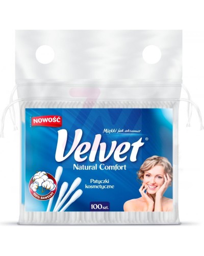 VELVET - PATYCZKI HIGENICZNE FOLIA A'100