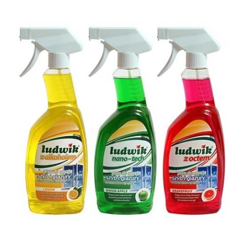 LUDWIK PŁYN DO SZYB I GLAZURY 750 ML