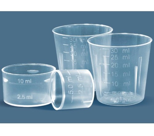 INTERGOS - KIELISZKI PP DO LEKÓW POJ.30ML NOWY A'75