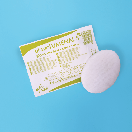 ELASTOLUMENAL-S 55*75MM - KOMPRES OCZNY STER. (A'50)