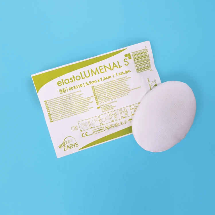 ELASTOLUMENAL-S 55*75MM - KOMPRES OCZNY STER. (A'50)