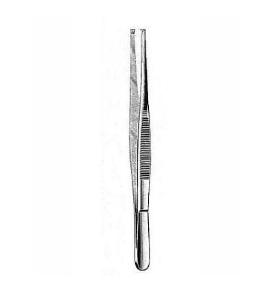 GAMA-15-142 14,5CM - PINCETA CHIRURGICZNA 1/2*ZĄBKI