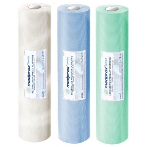 MEDPROX ECO 50CM*50M - PODKŁAD ROL 2*CEL.NIEBIESKI