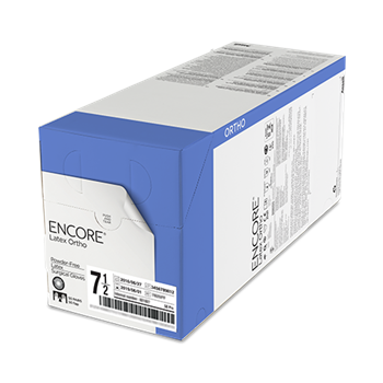 ENCORE ORTHOPAEDIC "8,0" - RĘKAWICE CHIR. STERYL LATEKS B/PUDR.