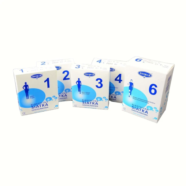 BIOMAR 6CM*1M - SIATKA ELASTYCZNA OPATRUNKOWA