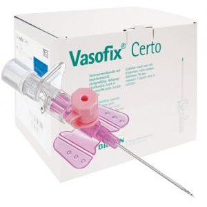 Kaniula dożylna VASOFIX CERTO 1,1x32mm G20 RÓŻOWA