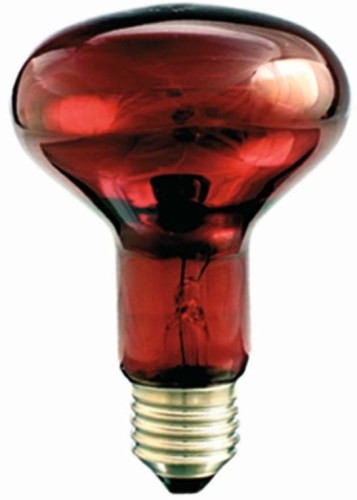 HELIOS E27 150W 230V (5000h) - PROMIENNIK IR1 RUBINOWY