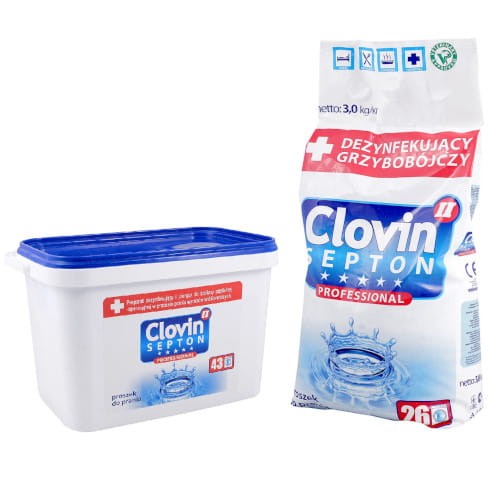 CLOVIN II SEPTON 5KG - PREPARAT PIORĄCO-DEZYNF.