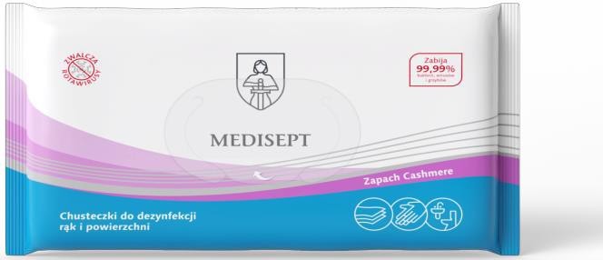 MEDISEPT CASHMERE A'50 - CHUST.DEZ. RĄK I POWIERZ.