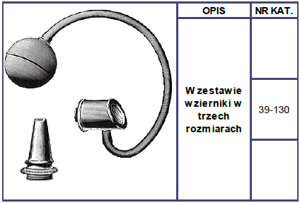 WZIERNIK "SIEGLA" GŁÓWKA Z 3 WZIERNIKAMI (39-130)
