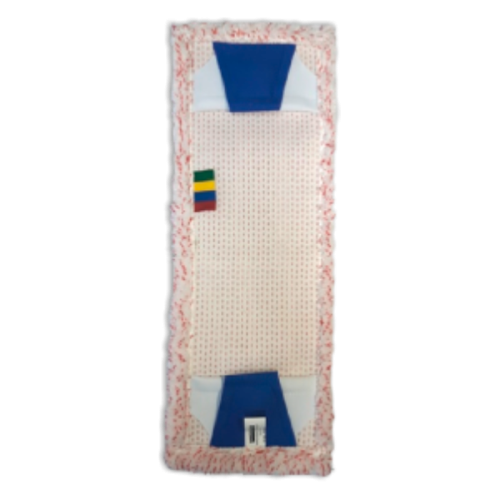 IM-AKC-0003B - NAKŁADKA Z MIKROFAZY DO MOPA DUO 40CM NIEBIESKA