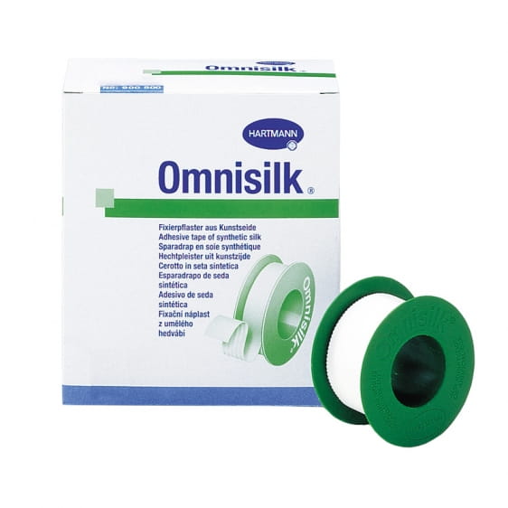 OMNISILK 1,25CM*9M - PRZYLEPIEC JEDWABNY