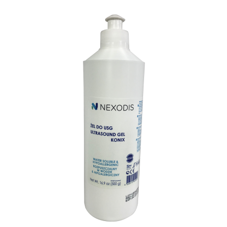 NEXODIS USG 500ML - ŻEL DO BADAŃ BEZBARWNY