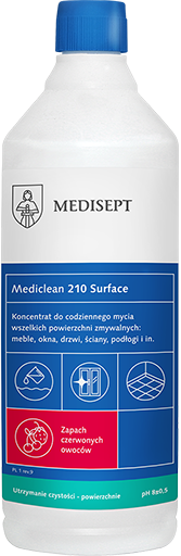MC-210O SURF CLEAN 1L - KONC.DO MYCIA POWIERZCH. ZMYWALNYCH CZERW.OWOCE