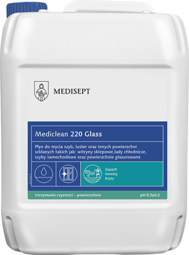 MC-220 GLASS CLEAN 5L - KONC.DO MYCIA SZYB