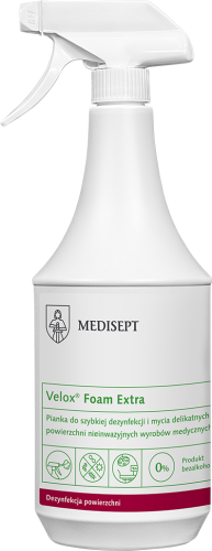 VELOX FOAM EXTRA 1,0L - PIANKA B/ALKOH.DEZ.POWIE.