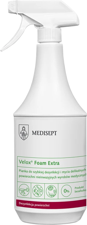 VELOX FOAM EXTRA 1,0L - PIANKA B/ALKOH.DEZ.POWIE.