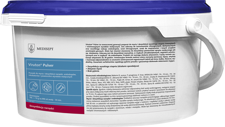 VIRUTON PULVER 1KG - PROSZEK DEZYNF.NARZĘDZIA