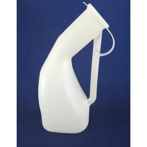 ROWLAM-KM 1000ML - KACZKA SANITARNA MĘSKA Z RĄCZKĄ