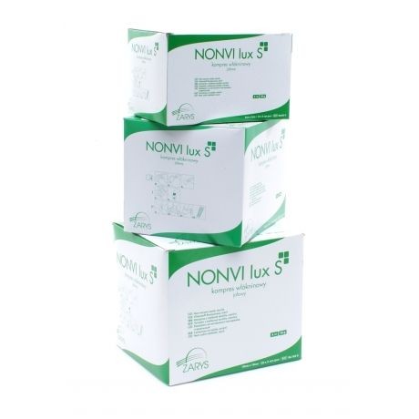 NONVILUX-S 30G 5*5CM*2SZT - KOMPR.WŁÓK.STERYL (A'25)