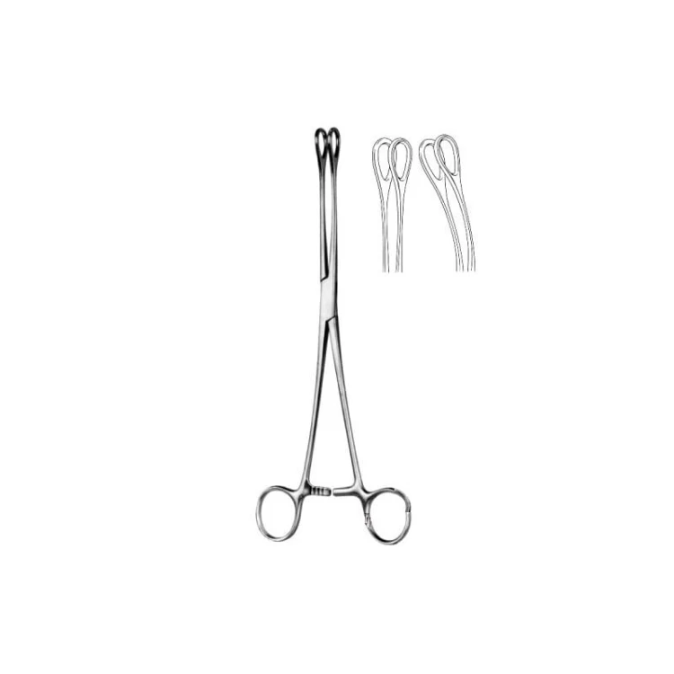 GAMA-19-1010 FOERSTER 25CM - KLESZCZYKI OPATRUNKOWE PROSTE GŁADKIE