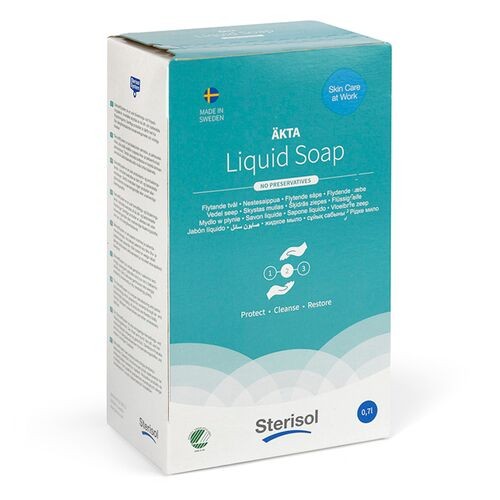 STERISOL AKTA LIQUID SOAP 700ML - MYDŁO W PŁYNIE WOREK