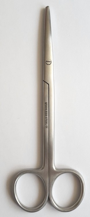 GAMA-13-250 METZENBAUM 14CM - NOŻYCZKI ODGIĘTE