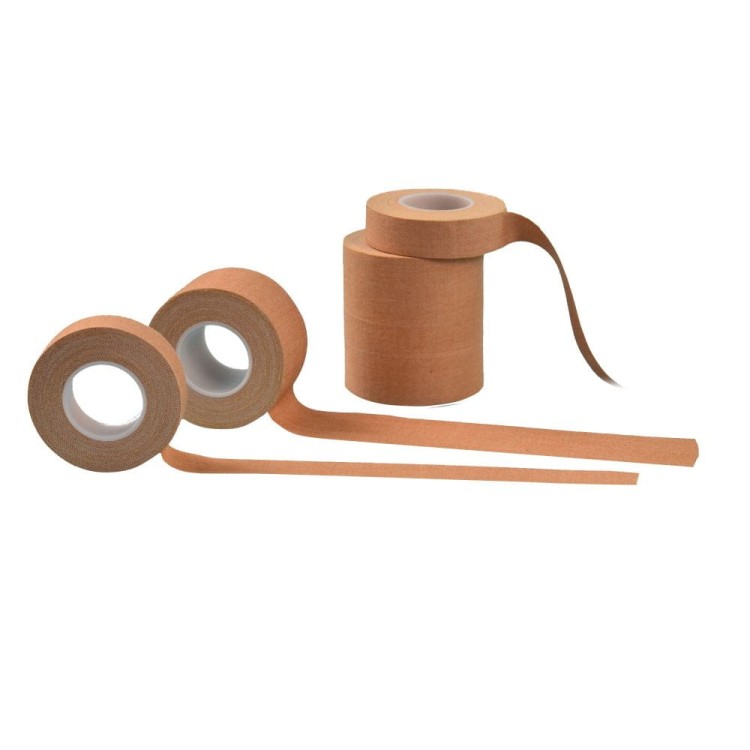 PLASTIPLAST 2,5CM*5M BEŻ - PRZYLEPIEC TKANINA (A'12)