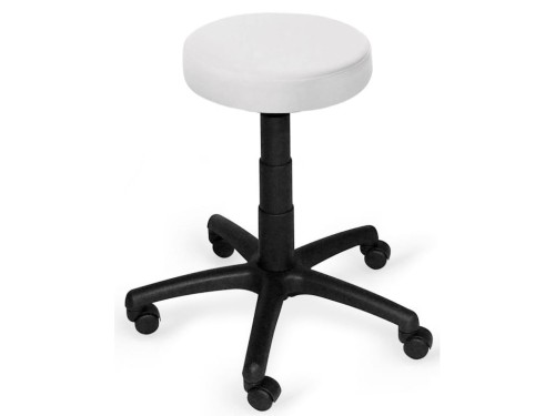 JUVENTAS MARGO - TABORET OBROTOWY NA KOŁACH (TAPIC.)