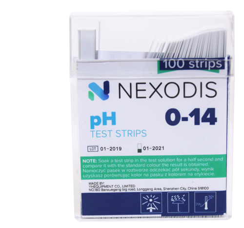 NEXODIS PH 0-14,0 - PASKI WSKAŹNIKOWE (A'100)
