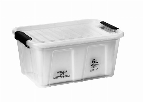 BILL-DENT POJ.6L- WANIENKA DEZYNF.Z KOSZEM TRANSPAR.