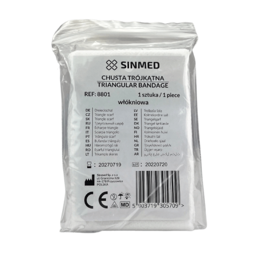 SINMED-8802 BAWEŁNA - CHUSTA TRÓJKĄTNA