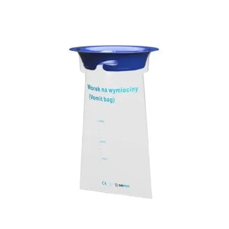 SINMED-6001Z 1500ML - WOREK DO WYMIOCIN Z ABSORBENT.