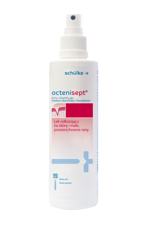OCTENISEPT SPRAY 250ML - PŁYN ODKAŻAJĄCY RANY I SKÓRĘ