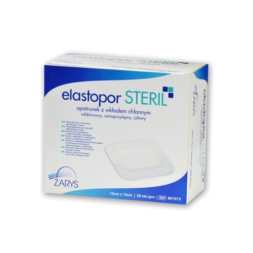 ELASTOPOR STERIL 8*15CM - PLAST.OPATR.WŁ.STER.(A'30)