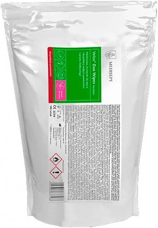 VELOX DUO WIPES TEA TONIC WKŁAD - CHUST.DEZ.POWIERZ.(A'100)