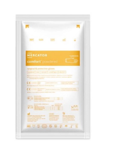 COMFORT "7,0" - RĘKAWICE CHIR. STERYL LATEKS PUDR.
