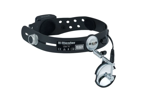 RIESTER-6073 CLAR N 55MM LED 6V - LAMPA NACZOŁOWA AKUMULATOROWA Z ŁADOWARKĄ SIECIOWĄ