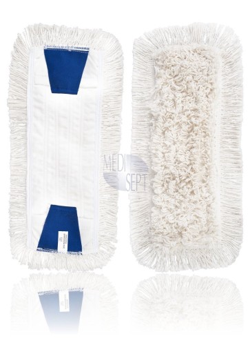 Nakładka mopa płaskiego, bawełniana DUO AKC-0006 40cm