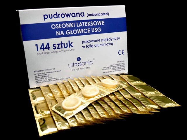 Osłonki do głowic USG ULTRASONIC A'144 NAWILŻANE