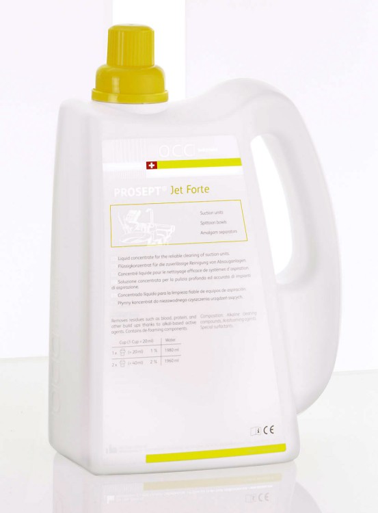 Koncentrat do mycia i dezynfekcji systemów ssących PROSEPT JET FORTE