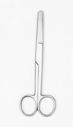 Nożyczki chirurgiczne proste COOPER T/T 16,5cm ODGIĘTE