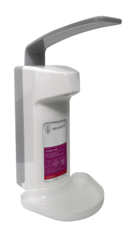 ML-011 POJ.0,5L - DOZOWNIK PŁYNU DEZYNF.ŁOKCIOWY Z PODSTAWKĄ