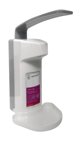 ML-011 POJ.0,5L - DOZOWNIK PŁYNU DEZYNF.ŁOKCIOWY Z PODSTAWKĄ